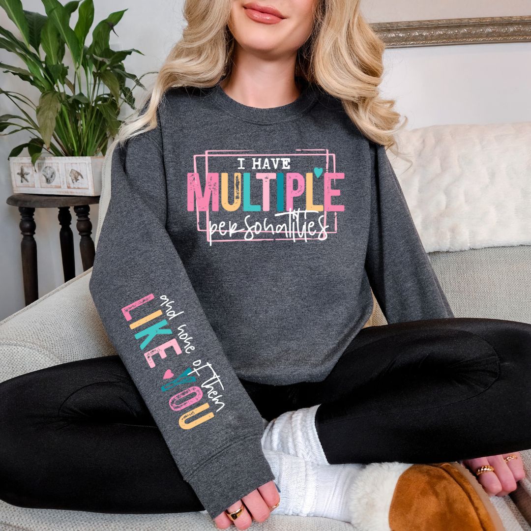 PREORDER: Multiple Personalities Sweatshirt in Three Colors